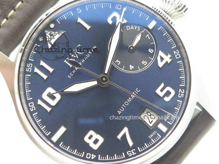 MIROTIME 0123 Refined Big Pilot IW500908 ZF 1:1 Best Edition Le Petit Prince On Brown Leather Strap A521111 V 7247